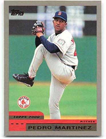 2000 Topps 60 Pedro Martinez NM-MT Boston Red Sox Baseball