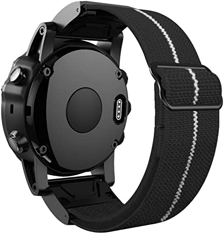 MGTCAR Quickfit Watchband Szíj, A Garmin Fenix 6 6X 5X Pro 5 Plusz 3HR 935 945 S60 Nylon Hurok 22 26mm Rugalmas Nézni Zenekar Fenix