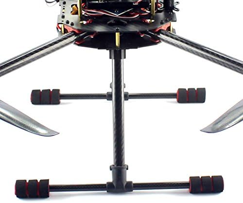 QWinOut T Típusú Magas futómű Csúszás Gyors telepítési Szénszálas Légi FPV Drón Tengelytáv 700mm RC Multicopter