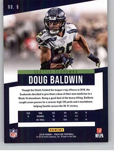 2019 Panini Prestige 8 Doug Baldwin Seattle Seahawks NFL Labdarúgó-Trading Card