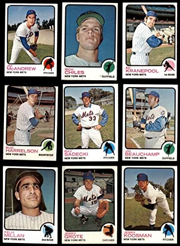 1973 Topps New York Mets Csapat Set New York Mets (Set) VG/EX Mets