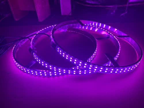 Sando Tech 15.5 RGB Dupla Sorban Led Kerék Gyűrű Fény Fékezés Functionand Villogó IP68 Vízálló Legfényesebb Felni, Világítás Gumi Világítás