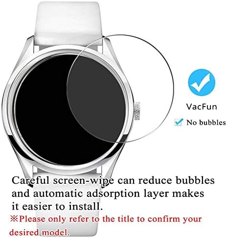Synvy [3 Csomag] Edzett Üveg kijelző Védő fólia, Kompatibilis SEIKO SSB353 9H Film Smartwatch Intelligens Karóra Védelmezők