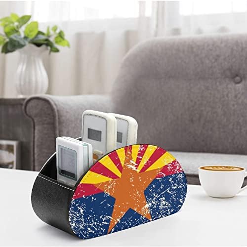 Arizona Állami Zászló Távirányító tartó, 5 Rekeszes Tv Távirányító Szervező Doboz Tároló Tartály Media Player Fűtés Szabályzók