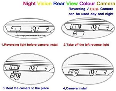 Fordított Vissza Kamera/Parkoló Kamera/HD CCD RCA NTST PAL/Rendszámtábla Lámpa OEM Buick Park Avenue-n, a 2007~2012