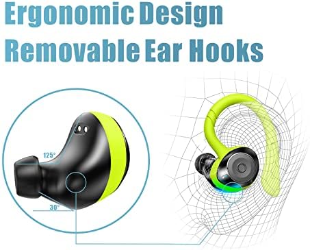 BFUNCO Vezeték nélküli Bluetooth fülhallgató Fülhallgató