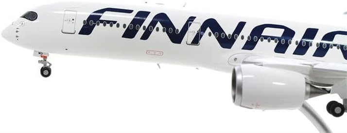 JC Szárnyak FINNAIR A350 Ó-LWD Boldog Ünnepeket Füleket Le a Limited Edition 1/200 FRÖCCSÖNTÖTT Repülőgép Előre elkészített Modell