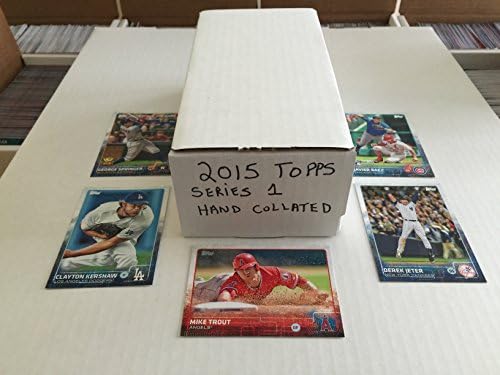 2015 Topps Sorozat 1 Baseball Teljes 350 Kártyák