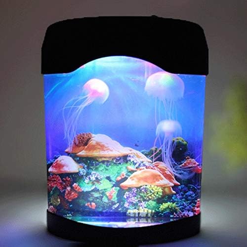 TJLSS Mini LED Világítás Lámpa Akvárium Világítás Tankok Akváriumok Díszítő Asztalon Hal Tálak Dekoráció