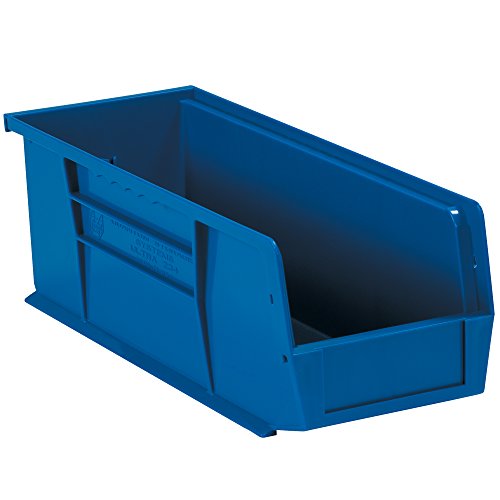 Dobozok Gyors BFBINP1555B Műanyag Stack & Lógni Bin Doboz, 14 3/4 x 5 1/2 x 5, Kék (12-es Csomag)