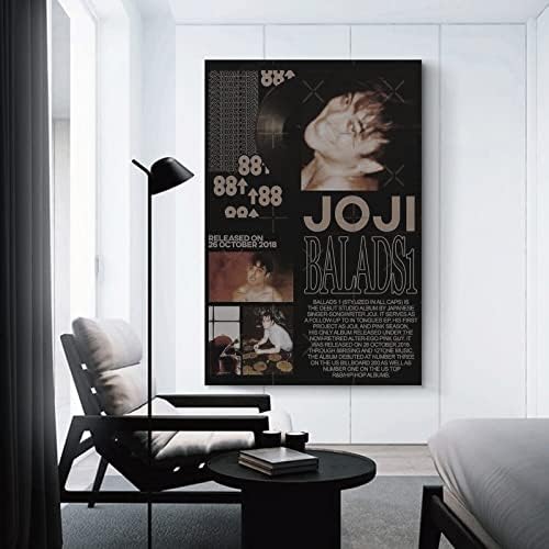 ZCZ Zene Poszter Joji Plakát, Poszter Díszítő Festés Vászon Fali Poszterek Art Kép Nyomtatási Modern Család Hálószoba Decor Plakátok