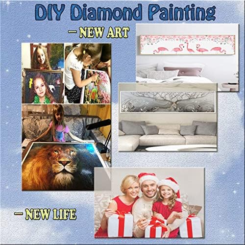 Gyémánt Festmény Készletek Felnőttek számára, Állat (4) Gyémánt Művészet Gyerekek Kezdő DIY 5D Paint Számok, Nagy Teljes Fúró Gyémánt
