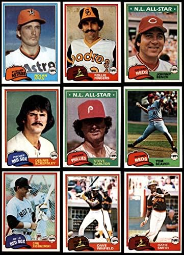 1981 Topps Baseball Teljes Készlet (Baseball Szett) EX+