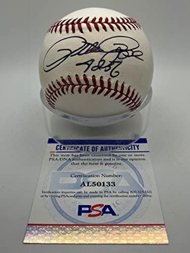 Pete Rose 4256 Vörösök Aláírt Autogramot Hivatalos MLB Baseball PSA DNS *33 - Dedikált Baseball