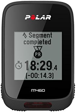 Polar Unisex Felnőttekkel M460 Integrált GPS Magasság Tracker Heart Rate Monitor, Fekete, Egy Méret