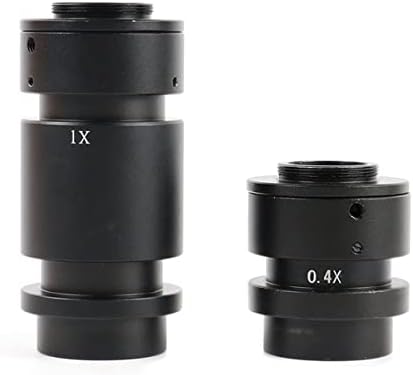 Mikroszkóp Kiegészítők 0.4 X 1X Ipari Mono Objektív Adapter, Zoom WD-100 Lencse 0.7 X-5X Állítható Nagyítás 200X 500 X Labor