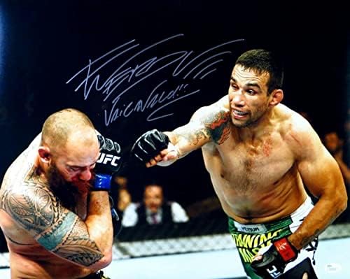 Fabricio Werdum Aláírt Dedikált 16X20 Fotó UFC Bajnok Akció Lövés SZÖVETSÉG - Dedikált UFC-Fotók