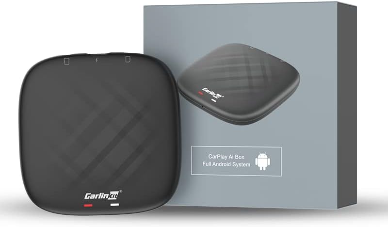 CarlinKit Android 11 Ai Doboz Mini, 3 az 1-ben nincs Késleltetés Plug and Play 3+32Gb 4 mag 5GWiFi Beépített GPS Navigáció, Zene,