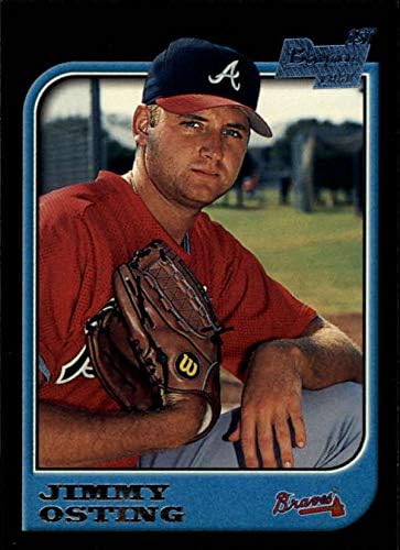 1997 Bowman 318 Jimmy Osting Atlanta Braves MLB Baseball Kártya (RC - Újonc Kártya) NM-MT