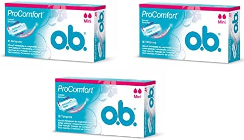 O. b. Pro Comfort Tampon-Mini 16 Db X 3 Boxs