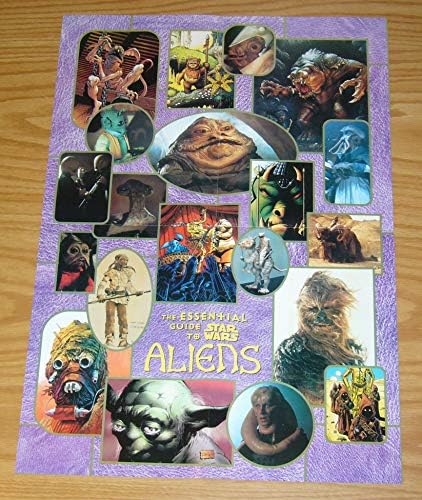 Az Alapvető Útmutató a Star Wars Idegenek - 14 x 20 kétoldalas Poszter - Topps/Lucasfilm ; poszter (0151X-F)