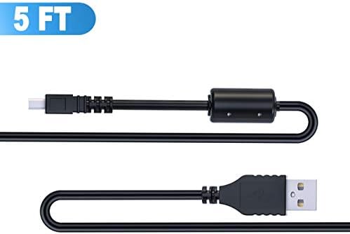 Csere UC-E6 Kábel, 6 Láb UC-E6 E16 E17 E23 Kamera Töltő Kábel Copmuter USB-Töltő Kábel Kompatibilis a Nikon D3200 DSLR D3300 D750 D5000