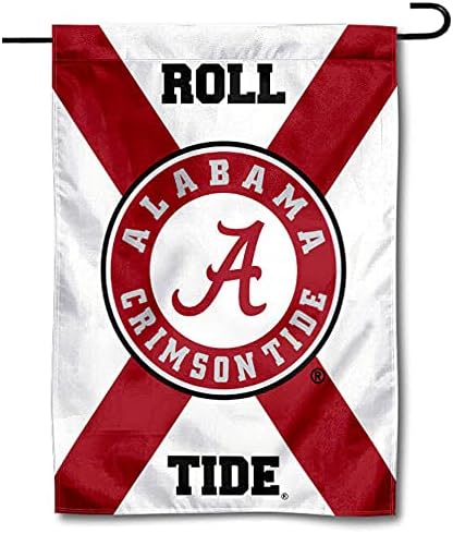 Alabama Crimson Tide Állam Alabama Kert Zászló Banner