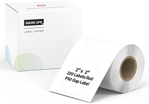 MARKLIFE címkéző Gép Szalagok 3 Vonalkód Címke Nyomtató - Mini Hordozható Bluetooth Termikus Címkéző a Cím Ruházat, Ékszerek Kiskereskedelmi