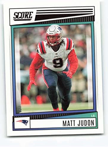 2022 Pontszám 288 Matt Judon New England Patriots az NFL Labdarúgó-Trading Card