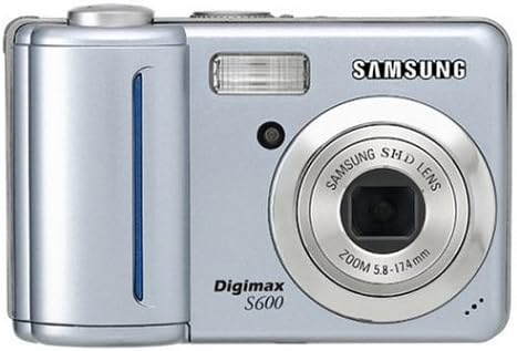 Samsung Digimax S600 6 mp-es Digitális Fényképezőgép 3x Optikai Zoom (Ezüst)