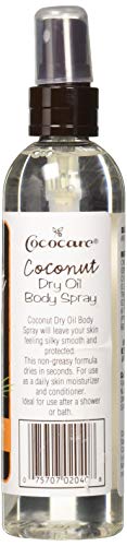 Cococare Kókusz Száraz Olaj Spray, 6 Oz
