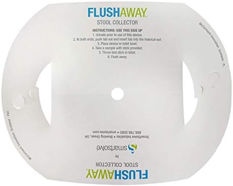 Amerikai FlushAway használatos Széklet Gyűjtő által SmartSolve, fehér (11,25 x 16.38 x 0,25 hüvelyk; 1.23 uncia)