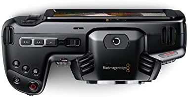 Blackmagic Design Pocket Cinema Camera 4K Csomag – Tartalmazza a SanDisk Extreme Pro 64 gb-os SDXC-Kártya, Kiegészítő LP-E6 Akkumulátor, Kettős