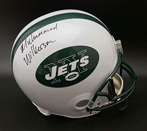 Muhammad Wilkerson ALÁÍRT NY Jets F/S Sisak RookieGraph PSA/DNS-DEDIKÁLT - Dedikált NFL Sisak