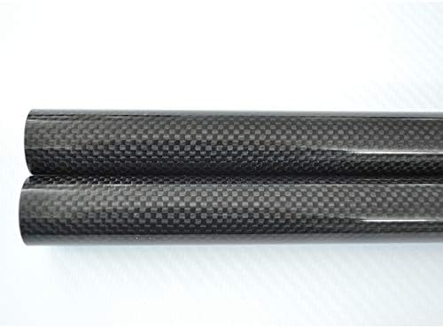2db Abester Szénszálas Cső OD7mm x ID5mm x500mm 3K Fényes Sima Roll Csomagolva Rod 7x5x500-H