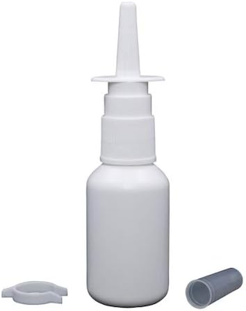 100-Pack 1 oz Orrspray Üveg Köd Permetező - Üres Újratölthető Fehér Műanyag Permetező Üveget, - Újrafelhasználható Orr Permetező Orr Gyógyszerek
