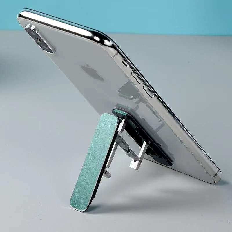 LADUMU Mobiltelefon Mount W-Alakú, Könnyű -, hogy Tegye El Ultra-Vékony Desk-top Támogatja a Szuper Ragasztó, Könnyen használható