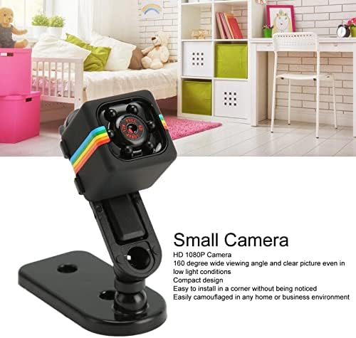 Dilwe Vezeték nélküli Biztonsági Kamera, Hordozható HD 1080P Mini Kamera, Éjjel Visioning Apró Kamera, Megfigyelő Kamera Otthoni Kerti