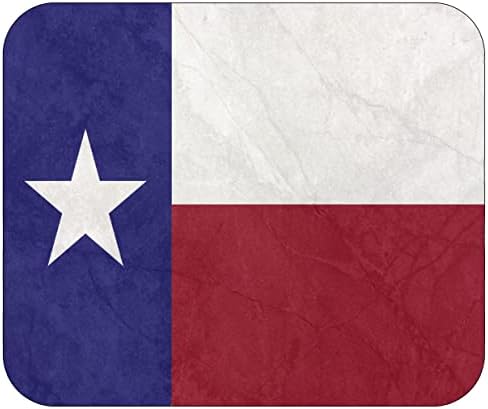 Rongyos Rusztikus Texas Zászló egérpad Mat Mousepad Laptop PC Játék Otthon vagy az Irodában
