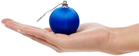35 Csomag Mini Labda Díszek a karácsonyfára, Kék, Ezüst Páva Ünnepi Dekoráció (1.8-ban)