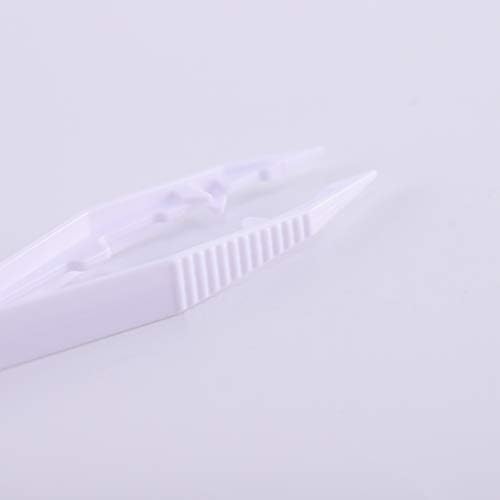 TOYANDONA 13pcs Műanyag Biztosíték Gyöngyök Csipesz Multifunkcionális Kis Csipesz a DIY Art Kézműves (Fehér)