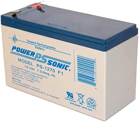 Powersonic 12 V 7 ah Akkumulátor Csere Verizon Fios Rendszer 12 Voltos 7 Amp