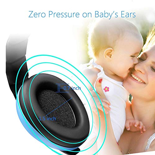Baba zajszűrő Fejhallgató, Fül Védelme Fülvédő zajcsökkentés a 0-3 Éves Gyerekek / Gyerekeknek / Csecsemő, a Babák Alvás, Repülőgép,