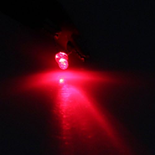 Aexit 40pcs 3mm Dióda Piros, Zöld Kibocsátási Cső Fénykibocsátó Dióda LED Schottky Diódák Lámpa Izzó