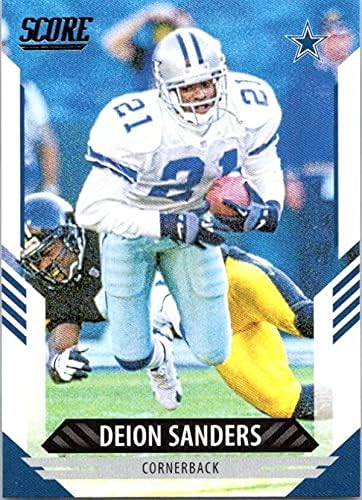 2021 Pontszám 55 Deion Sanders Dallas Cowboys Foci Kártya