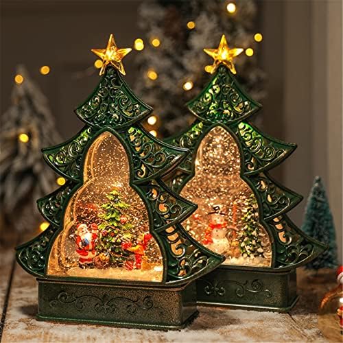 YEHEI karácsonyfa hógömböket, Karácsonyi Lámpás a Zene, Csillogó Hópehely Víz Lámpás Ünnepeket Otthon Dekoráció, Karácsonyi Dekoráció,