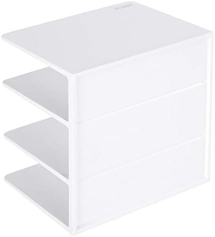 tároló doboz Asztali Függőleges 3 Rétegű Fájl Jogosultja Multifunkciós A4-es Office-Fájl Műanyag Fájl Tulajdonosának (Szín : C)