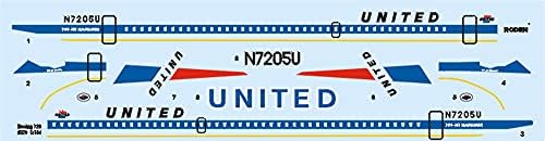 ローデン Roden RE14320 1/144 Amerikai Boeing 720 Utasszállító United Airlines Műanyag Modell