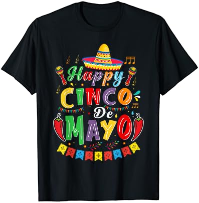 Cinco De Mayo Mexikói Fiesta Party Nők, Férfiak, Fiúk, Lányok, Gyerekek T-Shirt