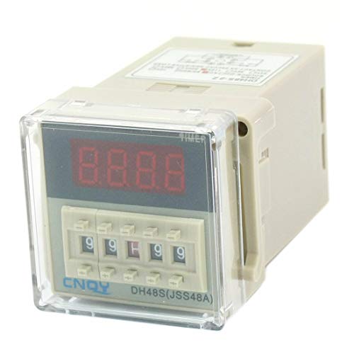 Elektromos Berendezések & Kellékek DH48S-2Z AC110V 8 DPDT Érintkezők 0.01 s-99M99H Időzítő Késleltetés Relé